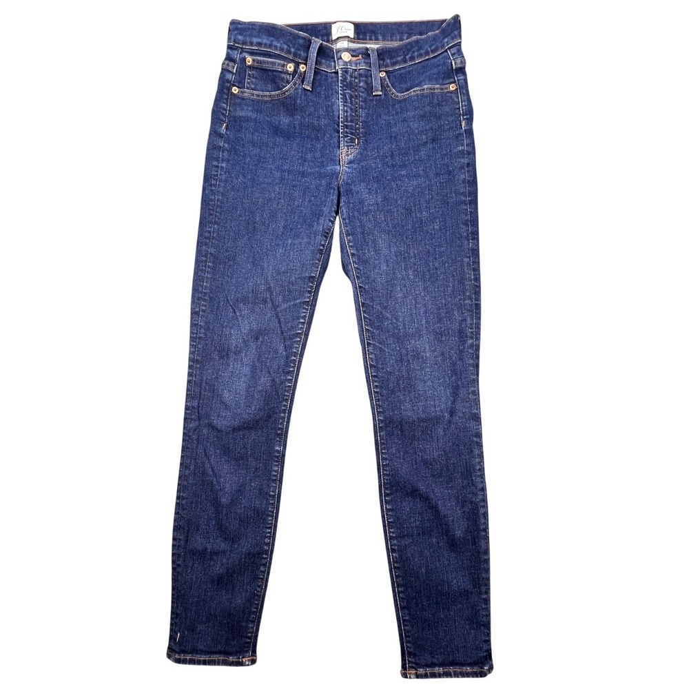 J.Crew Re Imagined Blue 9" Toothpick Skinny Jeans Womens 28
